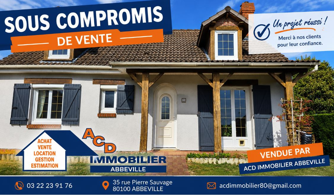 Maison individuelle 4 chambres Proche Baie de Somme Accè